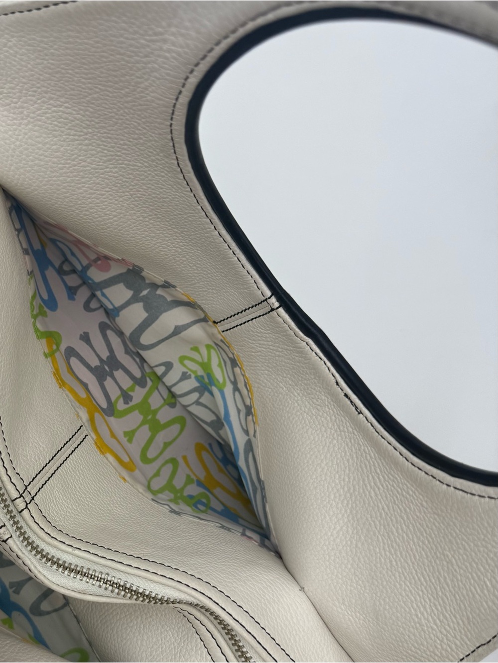 🗼SAVOY • White 36 Shoulder Bag • Made in JAPAN - Picture 11 of 16